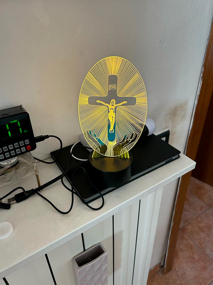 3DCross, dekorace s náboženským motivem - Ježíš - Image 10