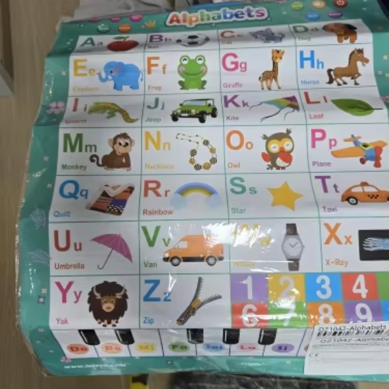 AbcChart, interaktivní plakát pro učení angličtiny - Image 8