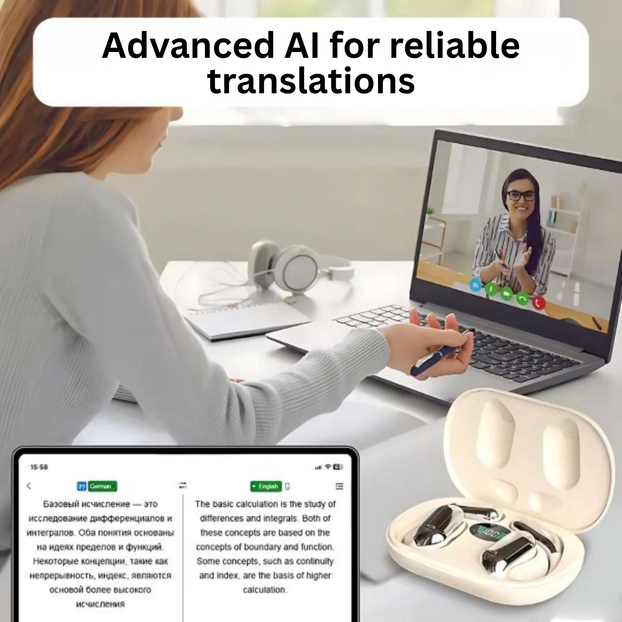 AI earbuds s překladačem v reálném čase, AiBuds - Image 9