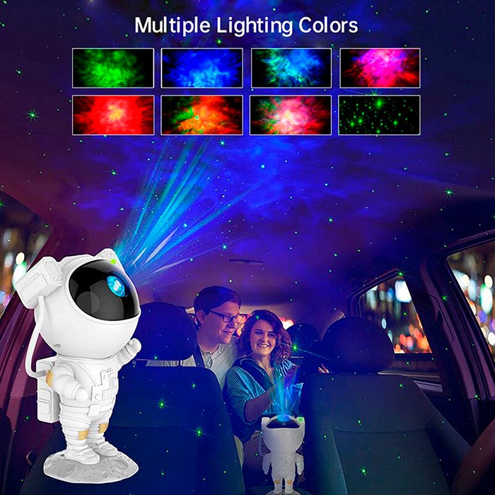 AstronautLamp, noční projektor s efektem galaxie a LED světlem - Image 6