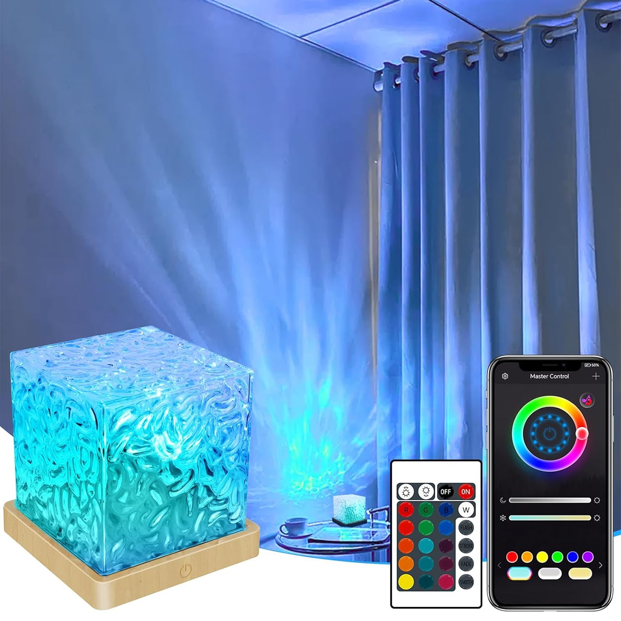 AuroraBorealis, dekorativní lampa s efektem severního světla - Image 10