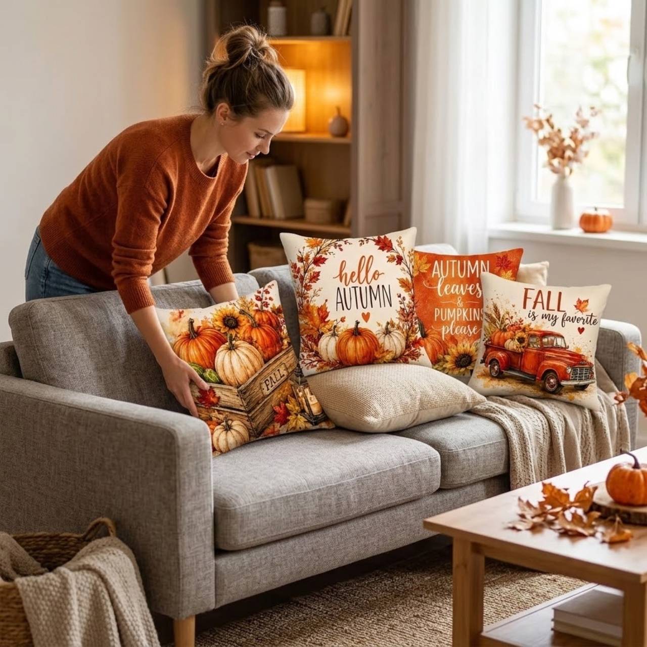 Podzimní povlak na polštář, AutumnPillows - Image 9