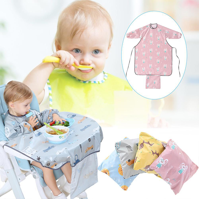 BabySleeve, voděodolný bryndák s rukávy na ochranu před skvrnami - Image 6