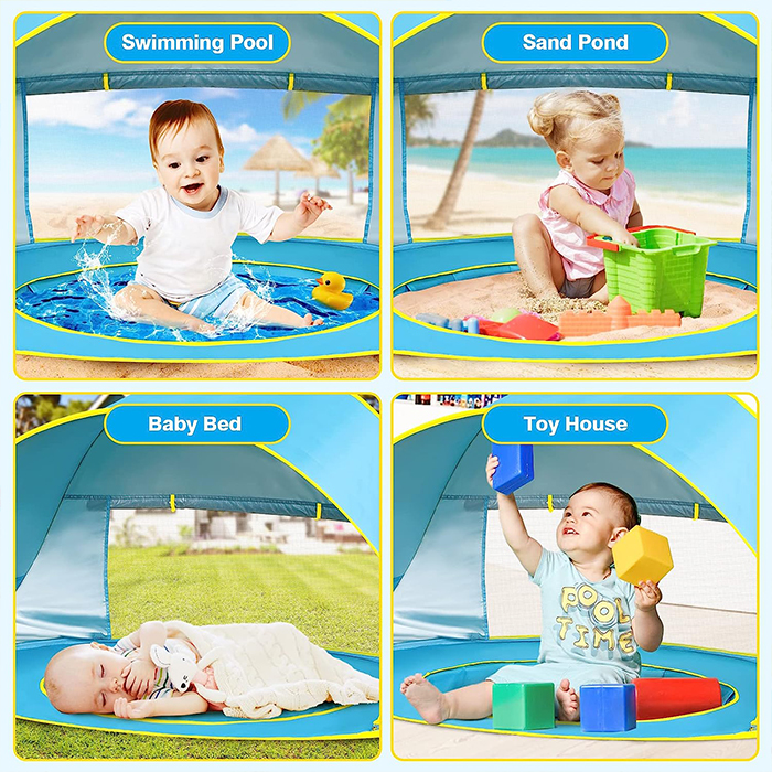 BabyTent, dětský stan s UV ochranou a bazénkem - Image 6