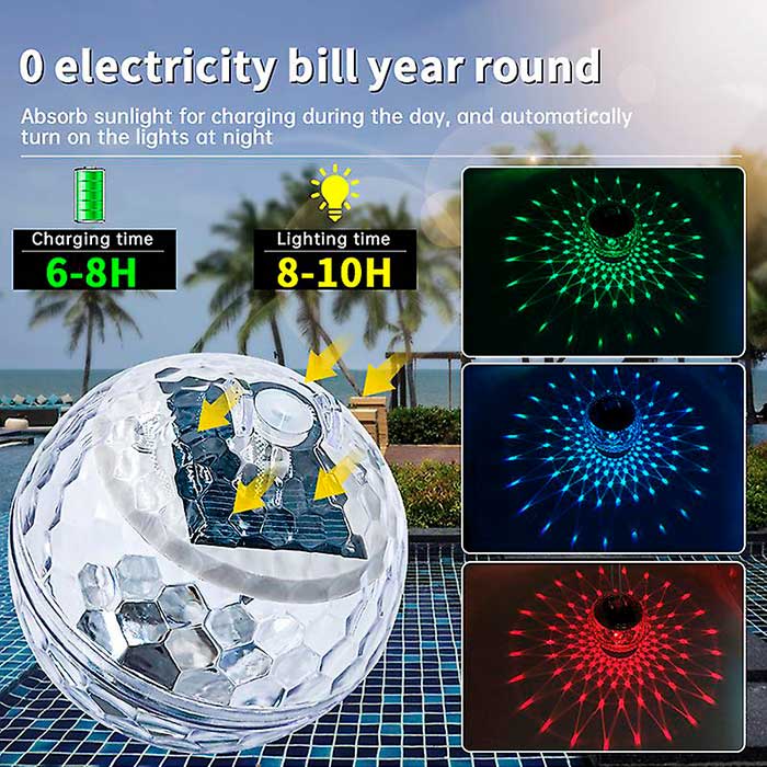 BallLamp, vodotěsné a solární LED světlo, které mění barvy - Image 9
