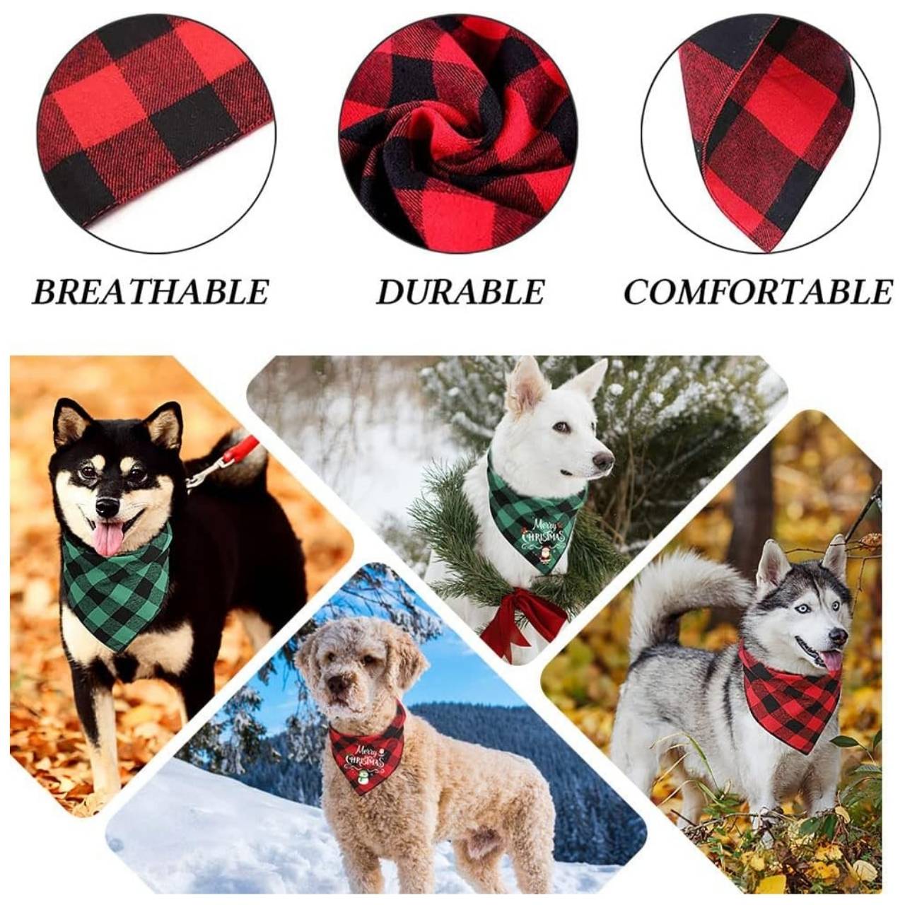 Bandana, vánoční šátek pro psy - Image 4