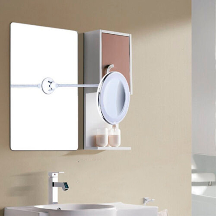 BeautyMirror, zrcadlo s přiblížením, výkonným LED světlem a ohebným držákem - Image 9