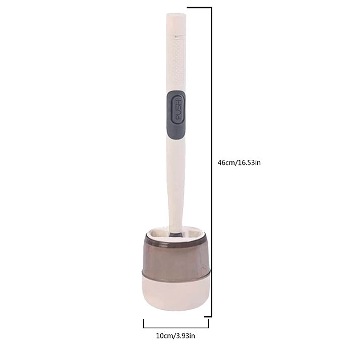 BestBrush, revoluční toaletní kartáček s tlačítkem pro vypouštění čističe - Image 2