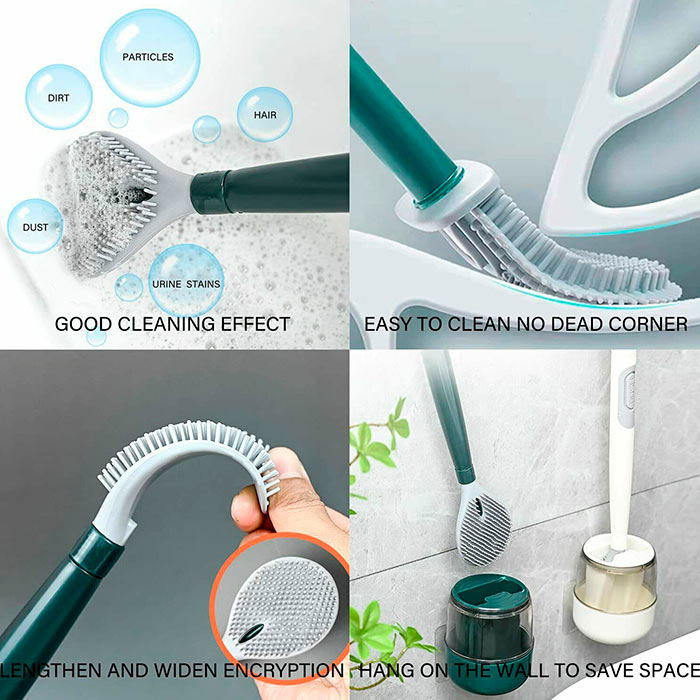 BestBrush, revoluční toaletní kartáček s tlačítkem pro vypouštění čističe - Image 5