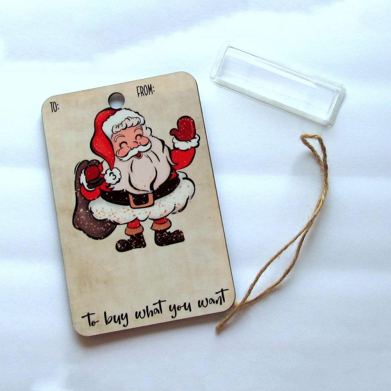 BestGift, vánoční přání s kapsou na peníze (3 kusy) - Image 8