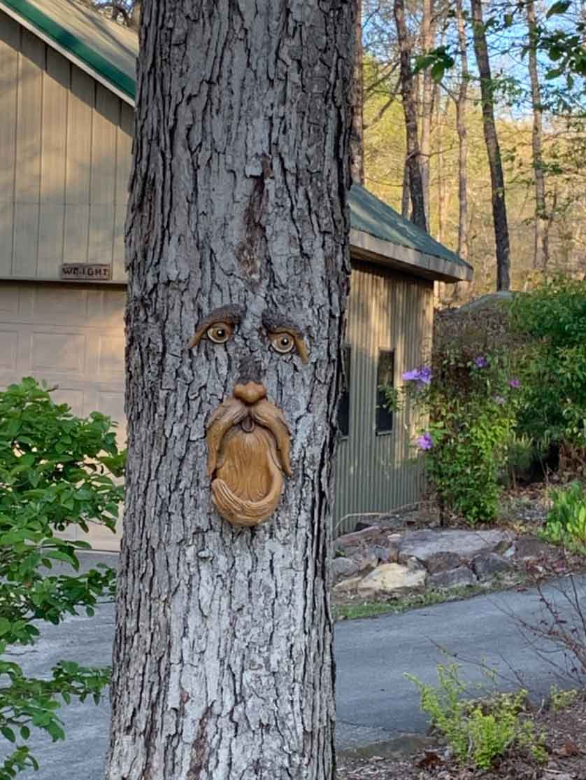BirdFeeder, dekorace na strom ve tvaru obličeje, která slouží zároveň jako krmítko pro ptáky - Image 8