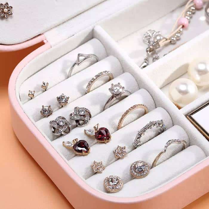 BoxJewlery, krabička pro ukládání prstenů, náušnic, náhrdelníků a dalších šperků - Image 3