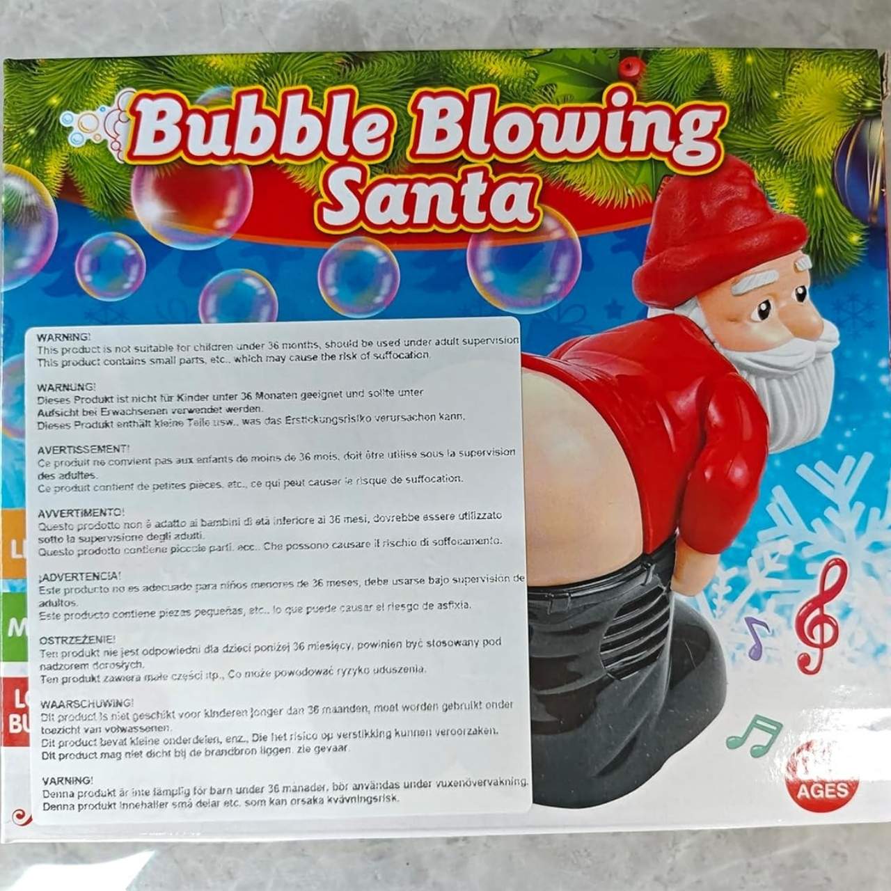 Bubliny, tekutina na bubliny pro hračku BlowSanta - Image 7