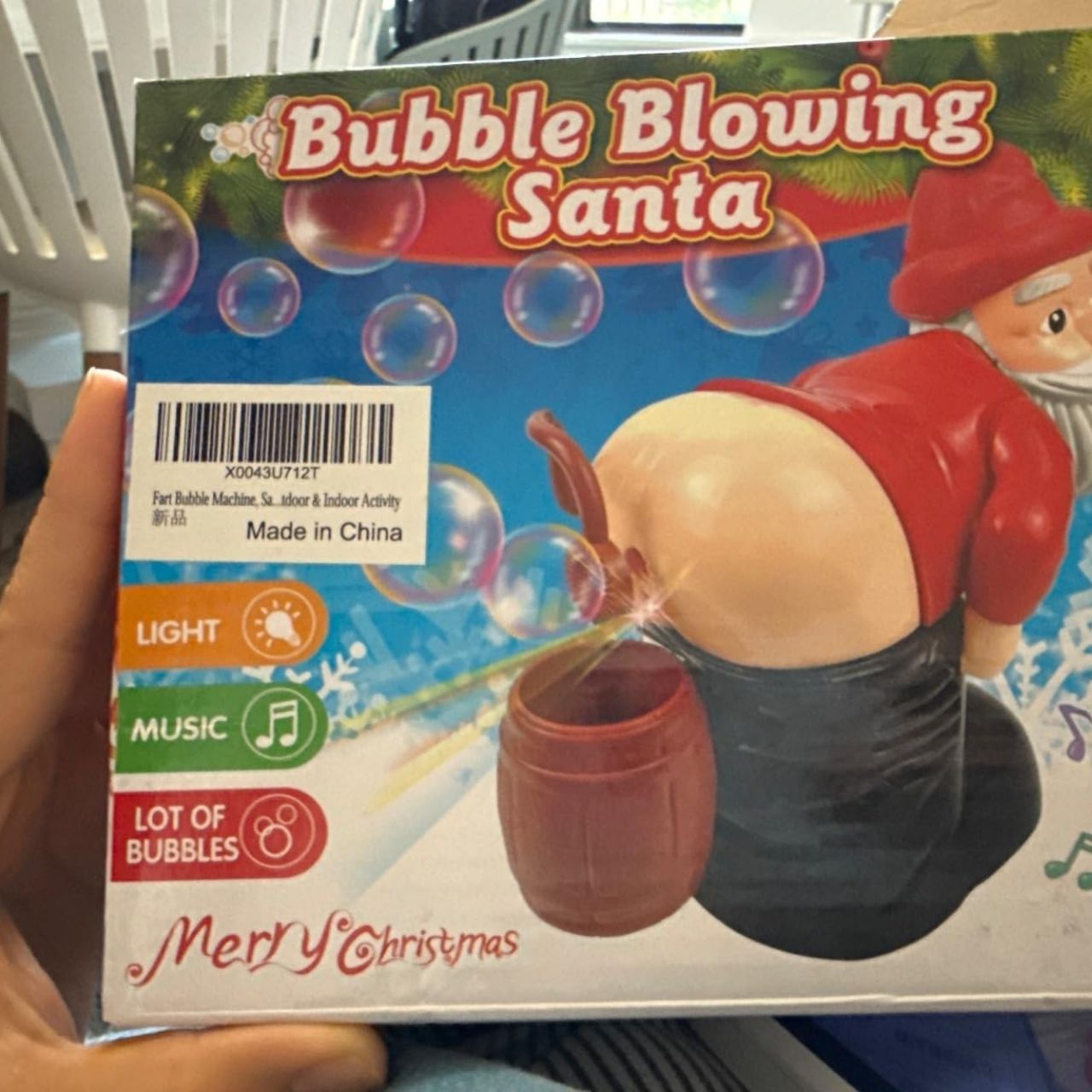 Bubliny, tekutina na bubliny pro hračku BlowSanta - Image 8