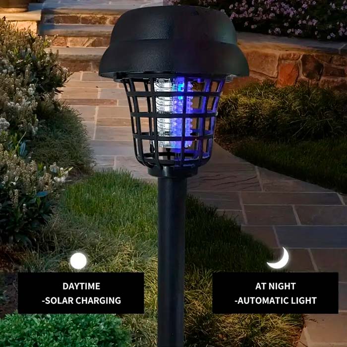 BugHunt, solární lampa, která odpuzuje komáry (2 kusy) - Image 5