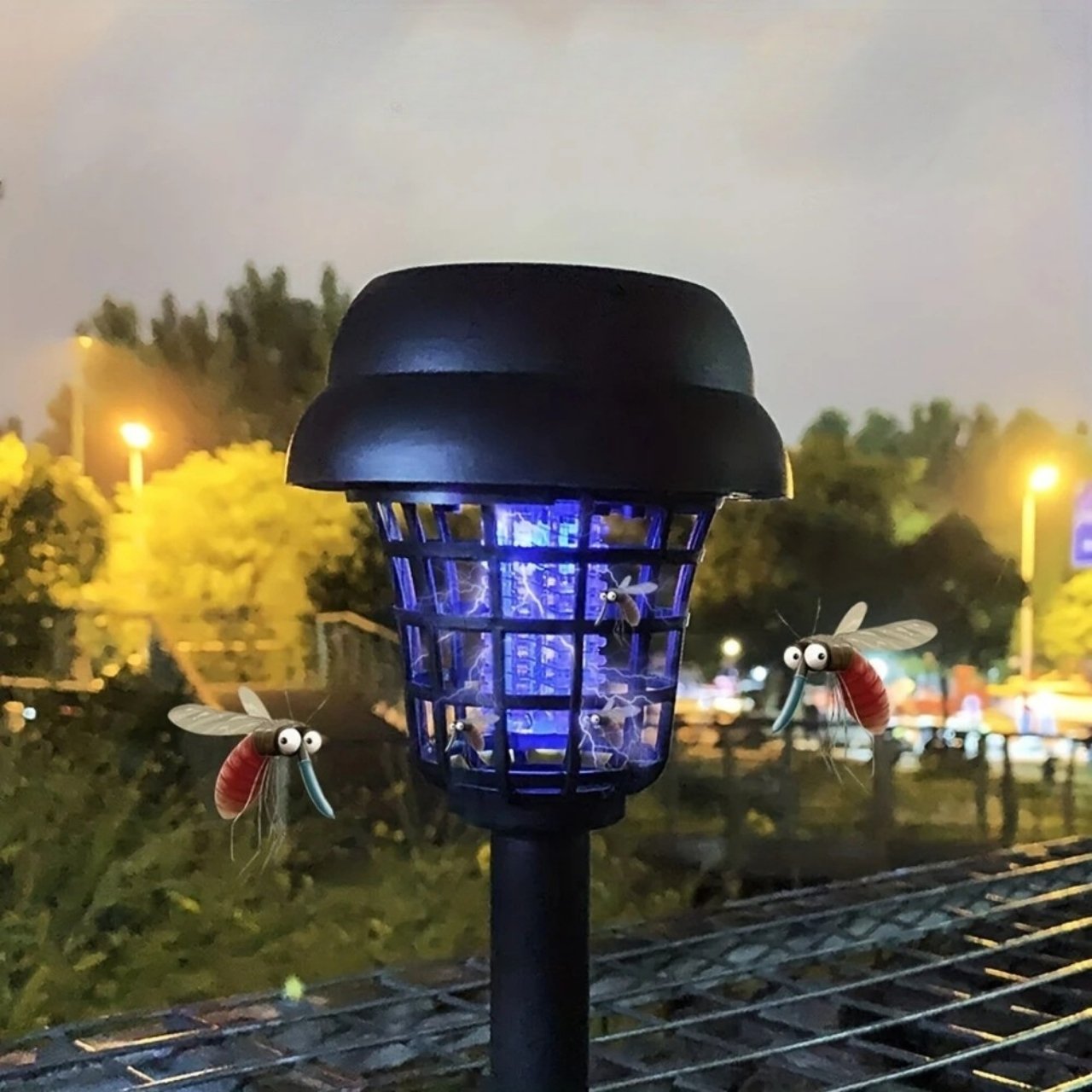 Ekonomické řešení, protože se nabíjí solární energií.