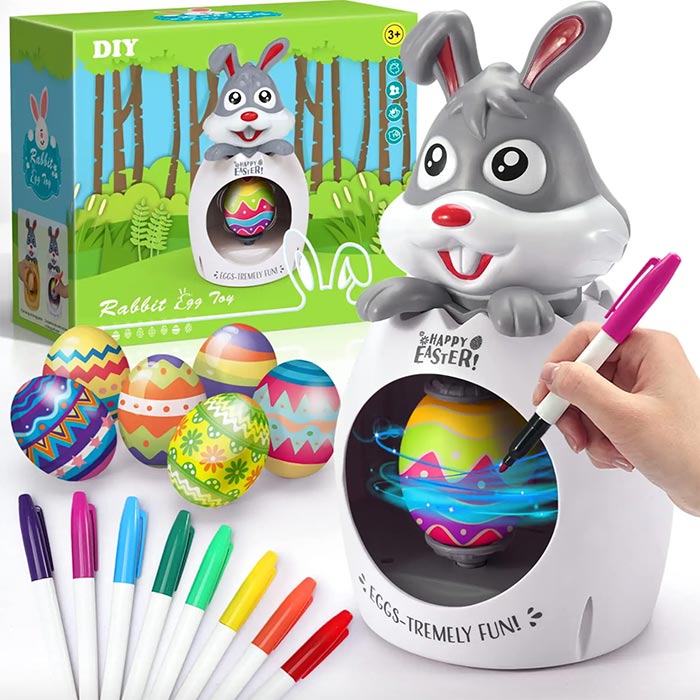 BunnyColor, sada na výrobu a barvení plastových velikonočních vajíček - Image 8
