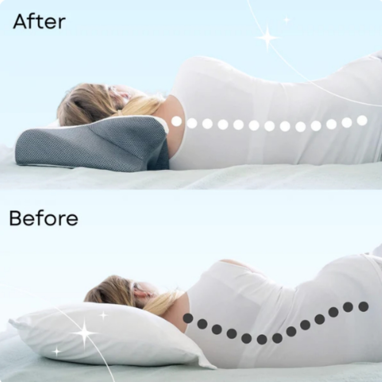 ButterflyPillow, ergonomický polštář z paměťové pěny - Image 3