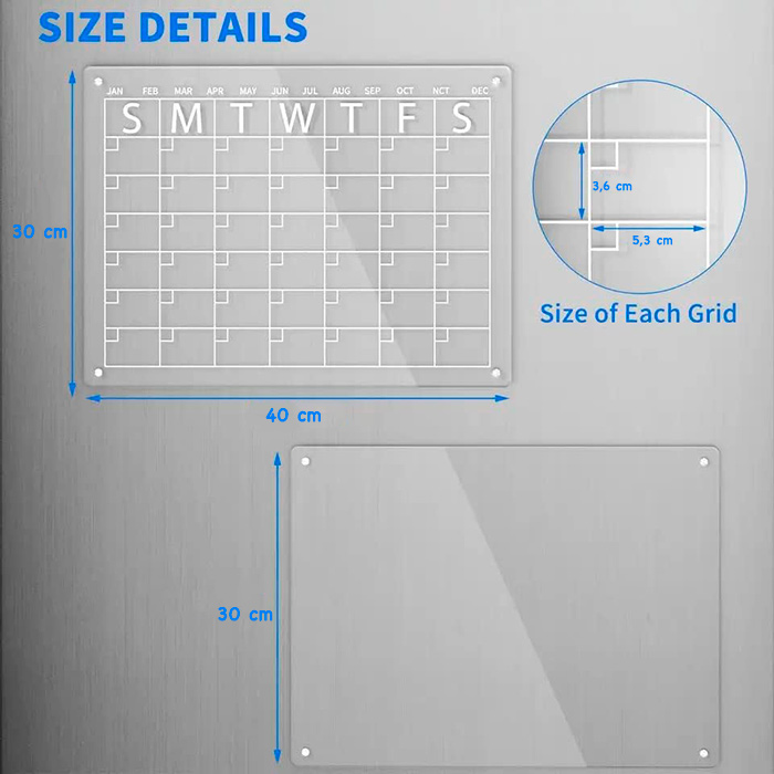 CalendarBoard, magnetická kalendářní deska (2 kusy) - Image 2