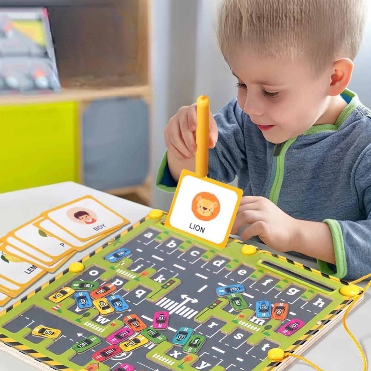 CarMaze, magnetická desková hra pro výuku angličtiny - Image 8