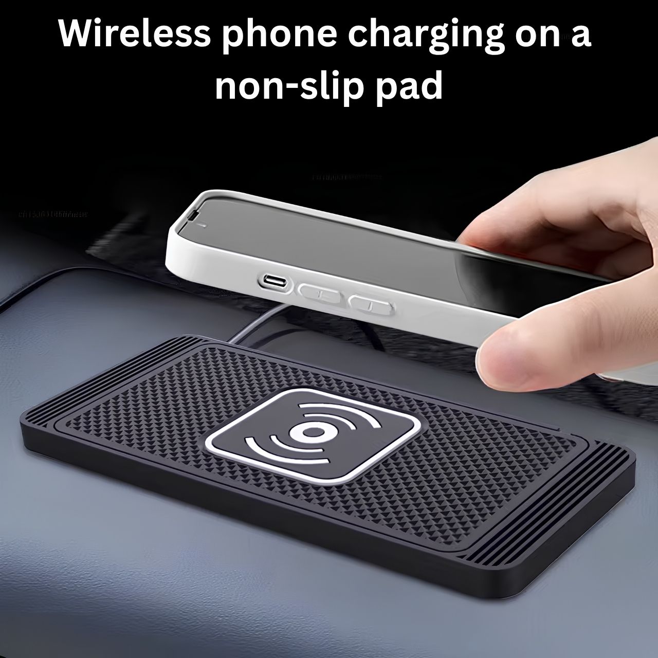 Podložka pro bezdrátové nabíjení telefonů, CarPad - Image 1