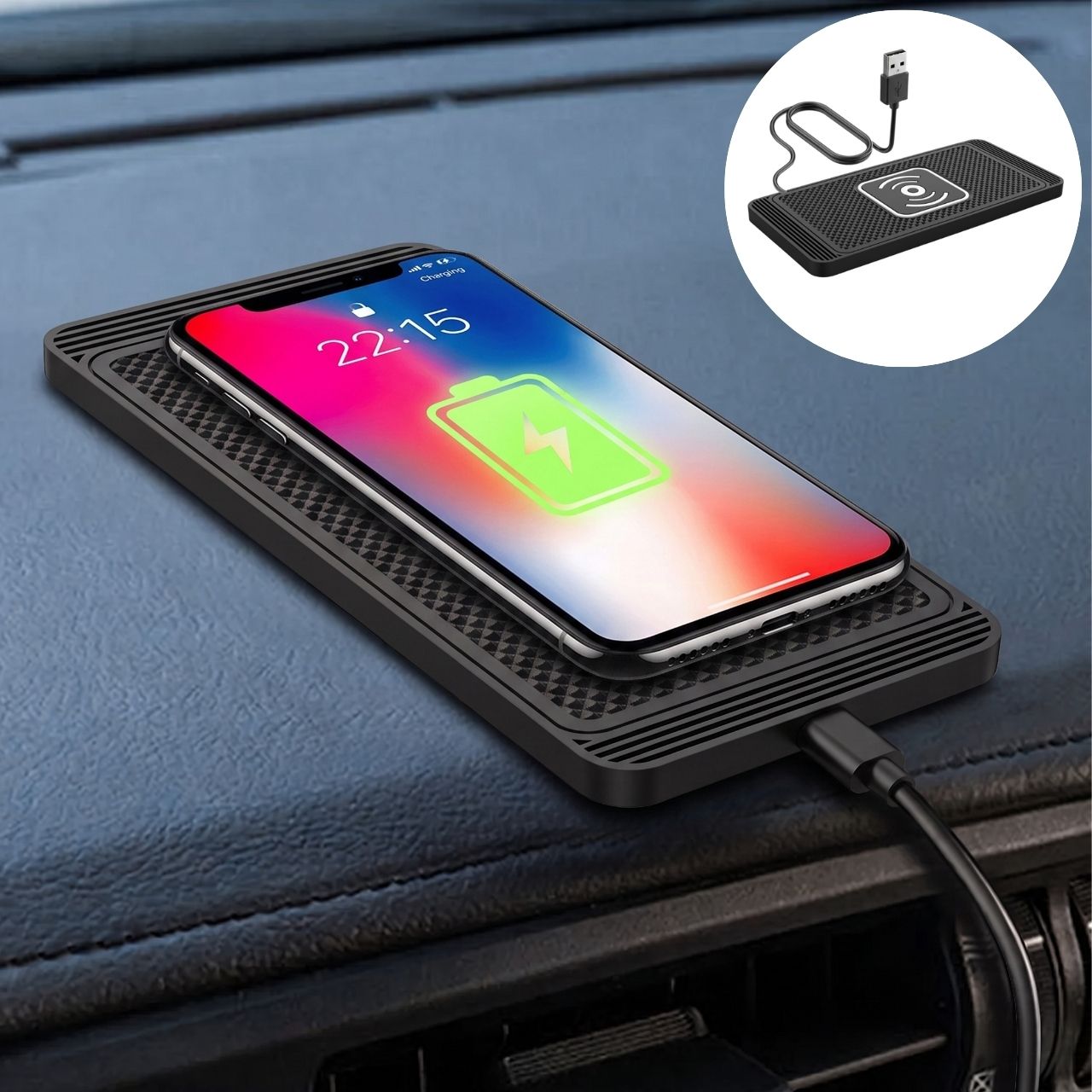 Podložka pro bezdrátové nabíjení telefonů, CarPad - Image 7