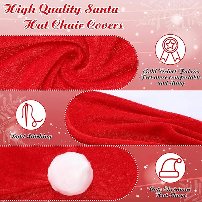 ChairSanta, slavnostní potah na židle (4 kusy) - Image 5