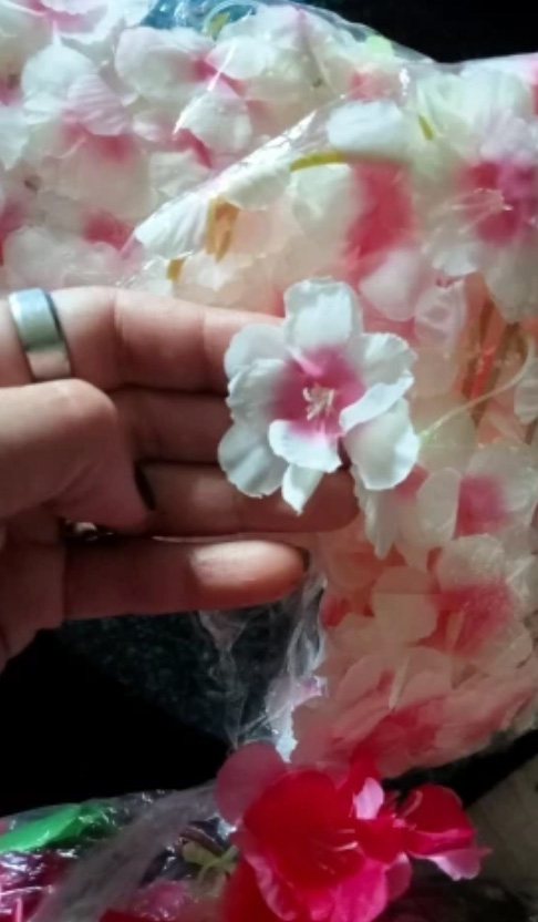 Cherry, umělé květiny s vzhledem přírodních třešňových květů (1,8 m) - Image 10