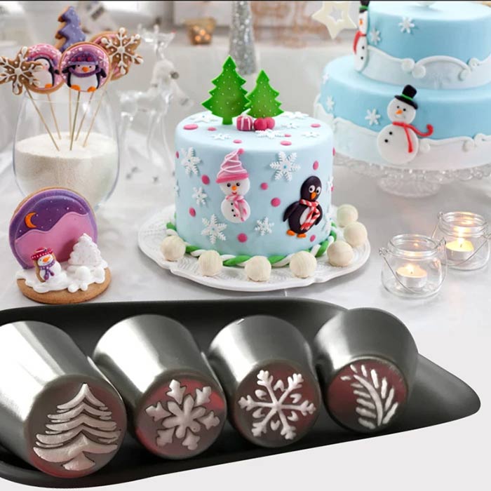ChristmasNozzles, slavnostní zdobení dortů a jiných zákusků - Image 2