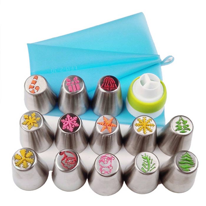 ChristmasNozzles, slavnostní zdobení dortů a jiných zákusků - Image 6