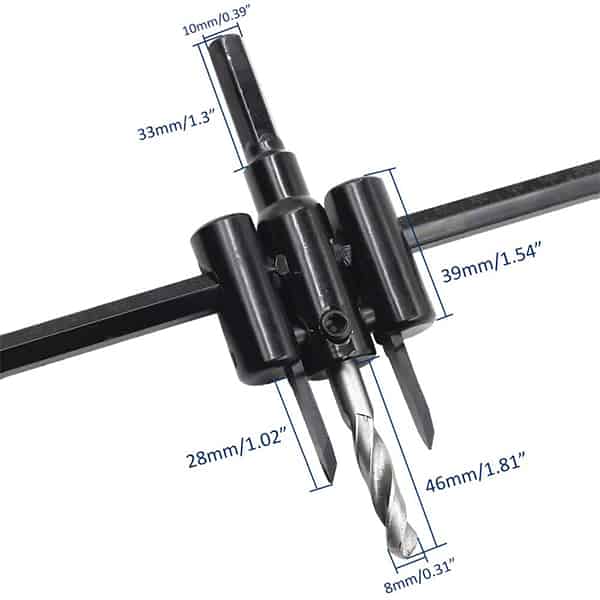 CircleCutter, nastavitelná kruhová řezačka - Image 3
