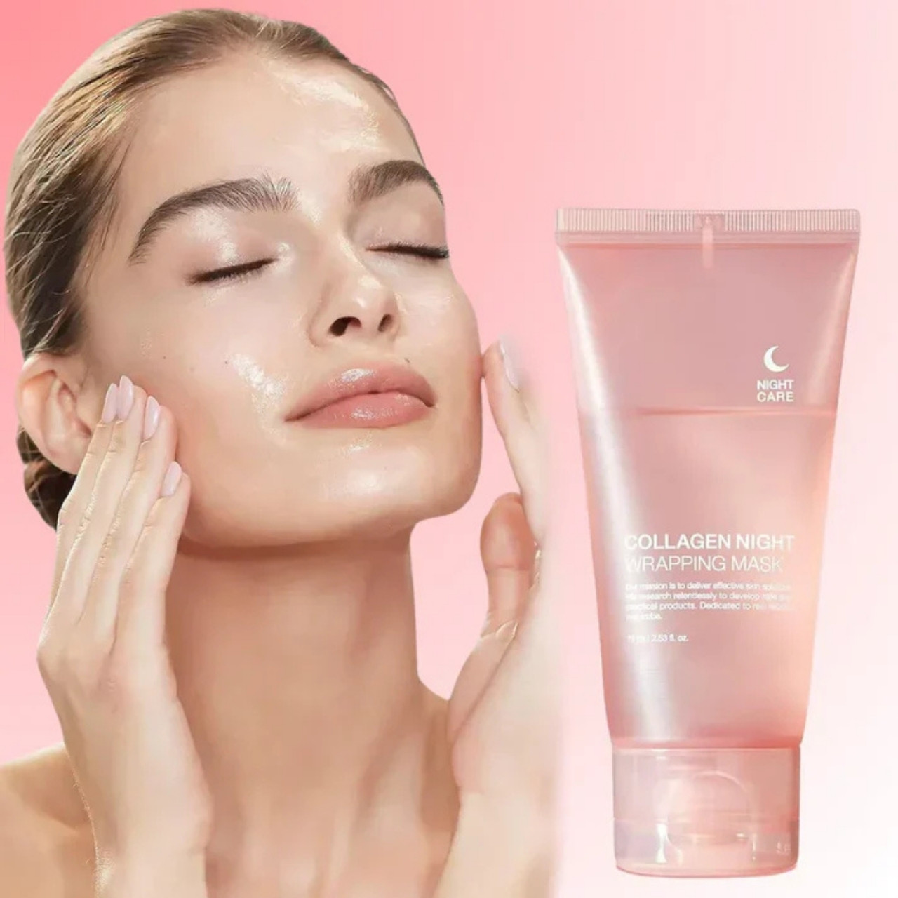 CollagenMask, kolagenová noční pleťová maska s peel-off efektem (1+1 ZDARMA ) - Image 8
