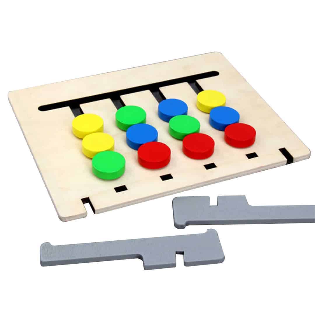 CombinationGame, dřevěná skládačka pro rozvoj logického myšlení (36 úkolů) - Image 7