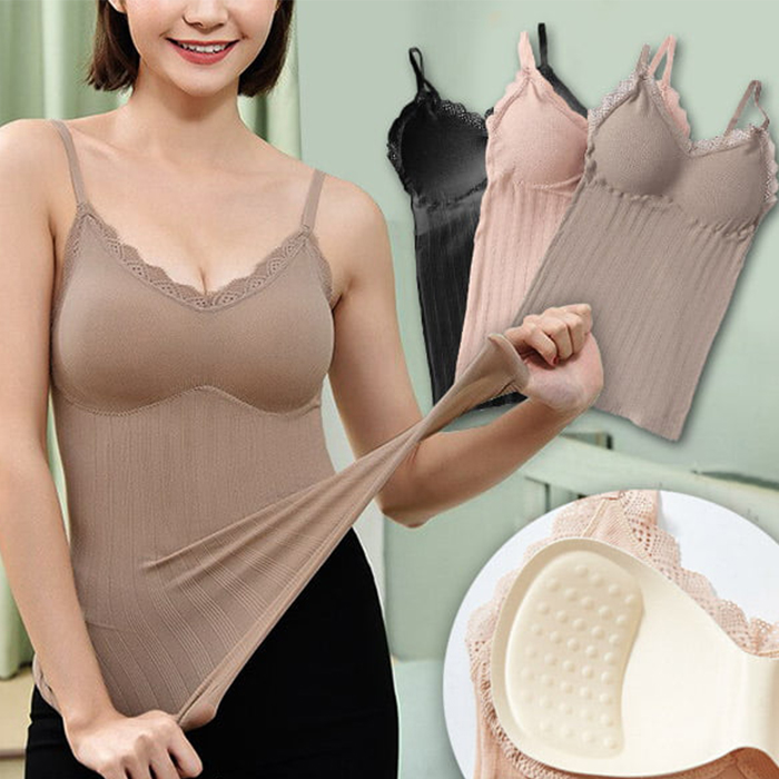 ComfortTop, 1+1 ZDARMA sada triček s výztuží v černé a béžové barvě - Image 6
