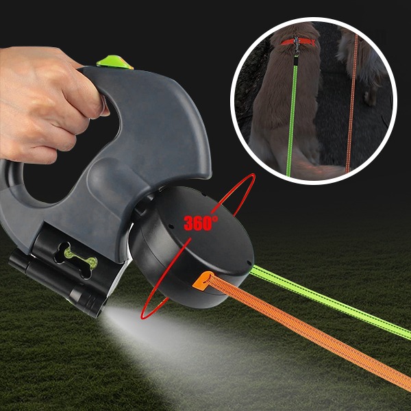 DDR-TST, Dvojitý vodítko pro psy FlexiPaws - Image 7
