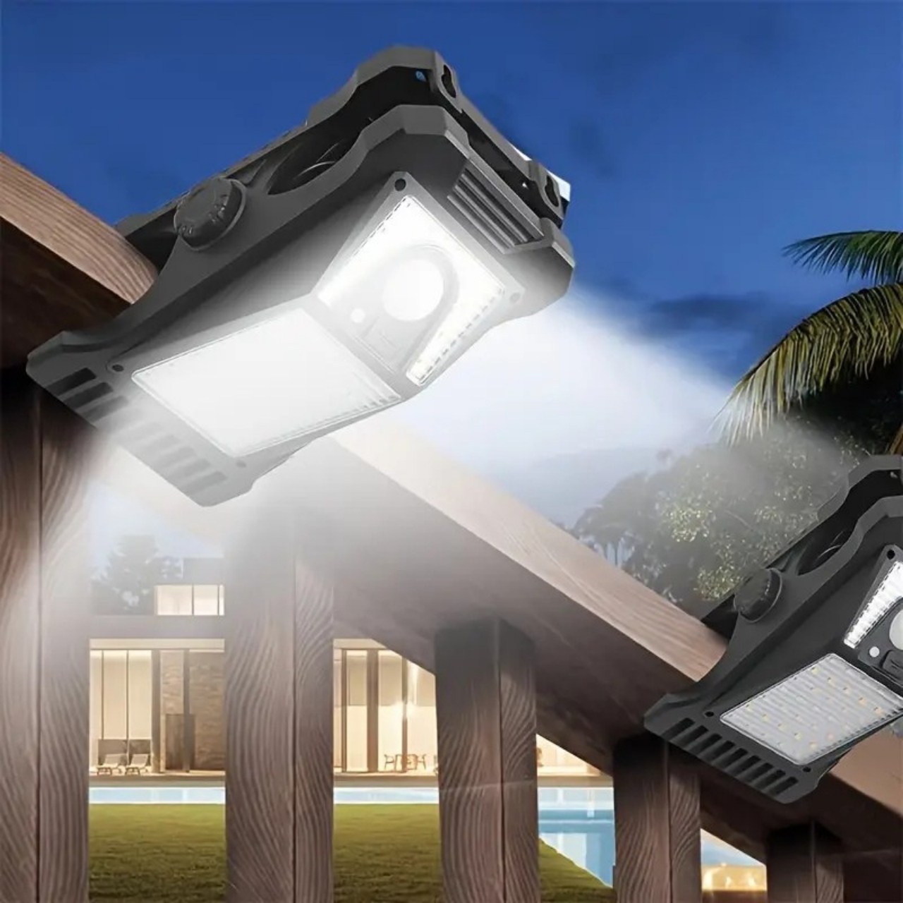 DeckClip, solární zahradní osvětlení s klipem a senzorem pohybu - Image 13