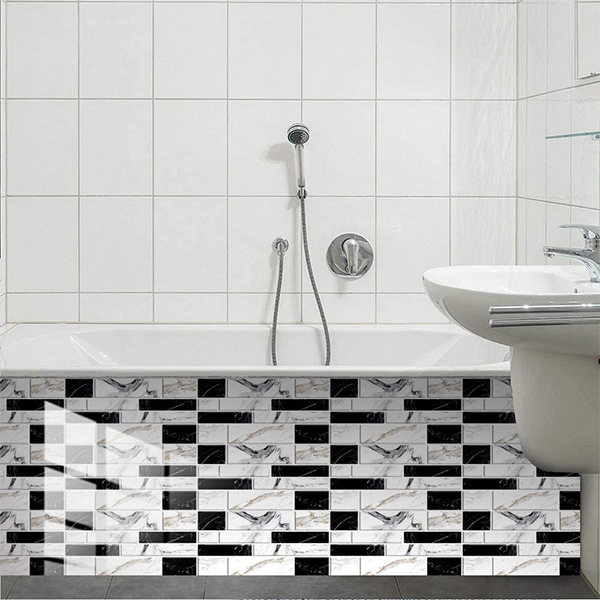 DecorWallpaper, trojrozměrné tapety na zeď v imitaci dlaždic (12 ks) - Image 6
