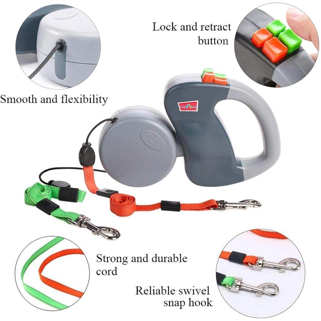 DoubleLeash, samonavíjecí vodítko pro dva psy - Image 6