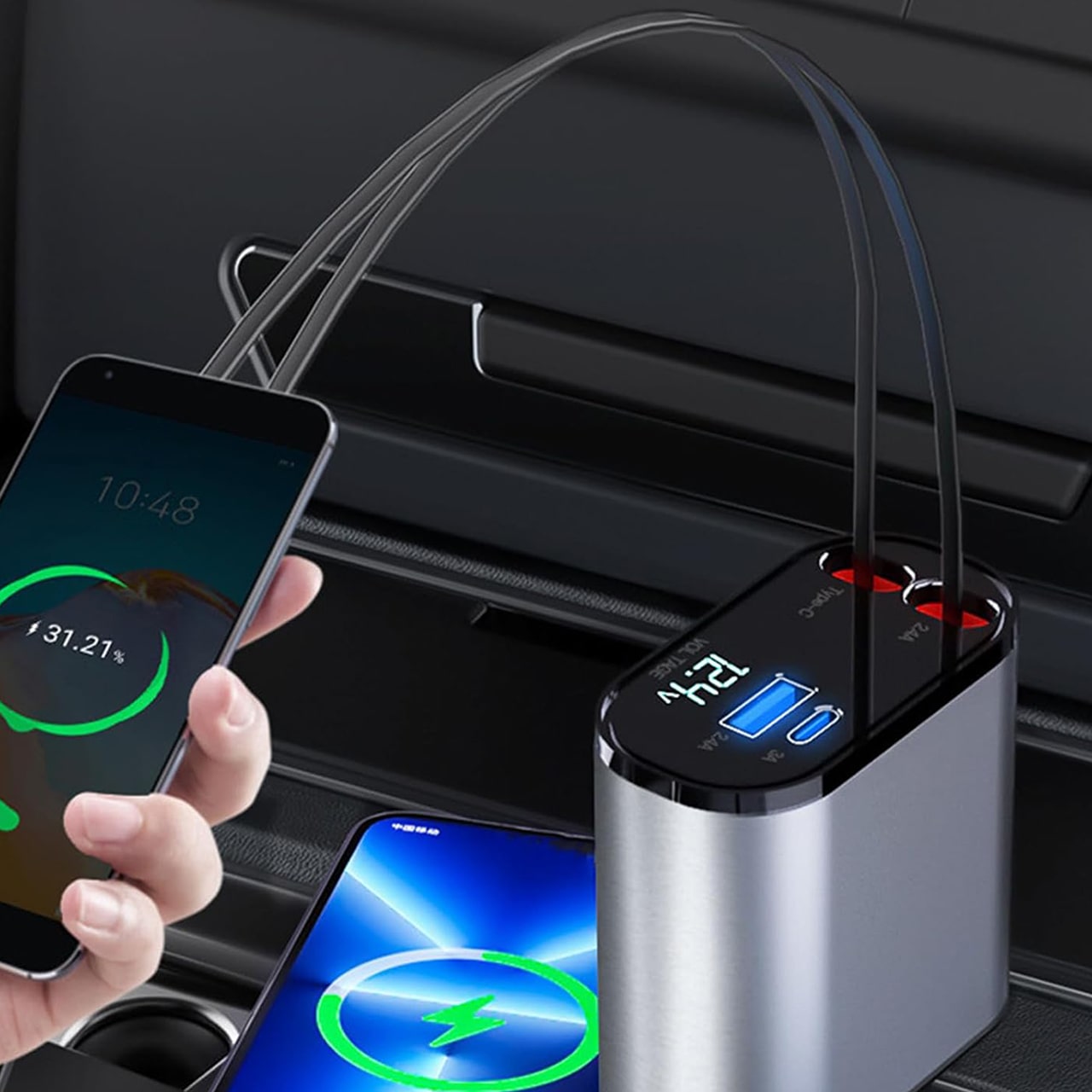 DualCharger, 4-v-1 nabíječka do auta - Image 9