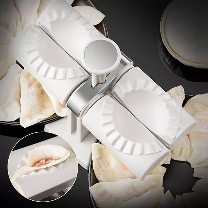 DumplingsMold, kuchyňský nástroj pro výrobu domácích knedlíků, těstovin a raviol - Image 2