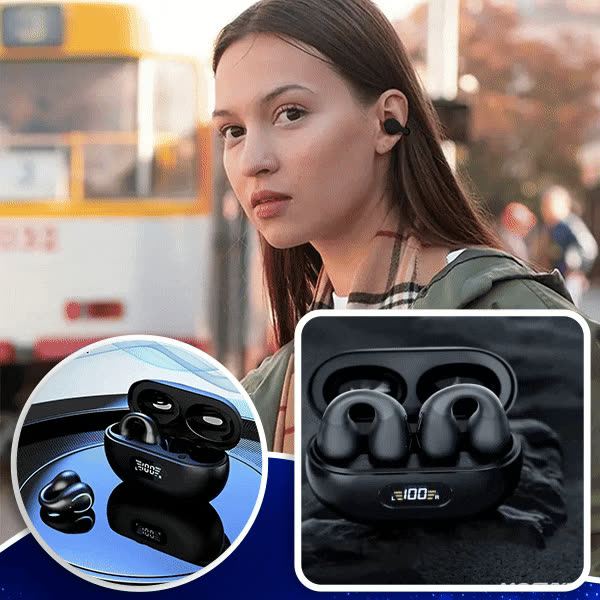 BEZDRÁTOVÁ SLUCHÁTKA, Bezdrátová sportovní sluchátka EarClip - video