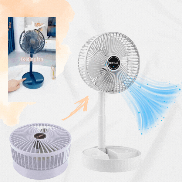 3 v 1 skládací ventilátor, FoldFan