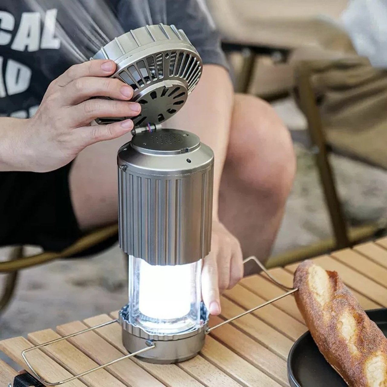 Perfektní volba pro kempování, rybaření, výlety nebo relaxaci na terase večer.