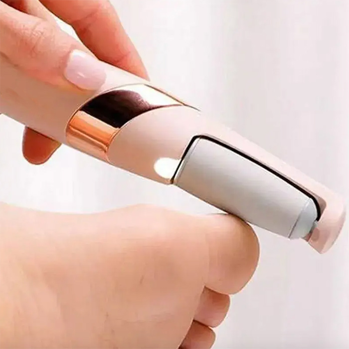 FeetBundle, elektrický váleček na odstranění tvrdé kůže + ponožky na suchou a popraskanou kůži ZDARMA - Image 6