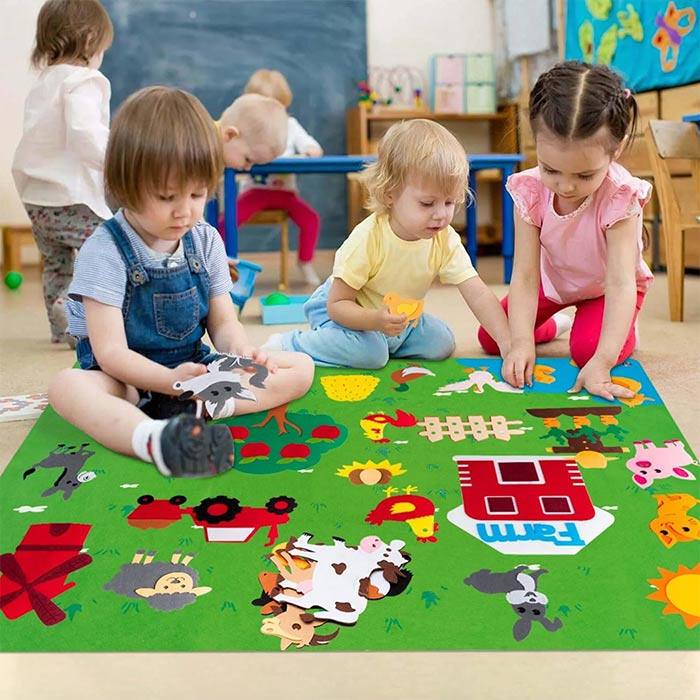 FeltBoard Interaktivní měkká hračka - Image 6