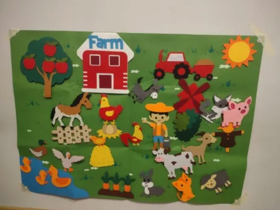 FeltBoard Interaktivní měkká hračka - Image 10