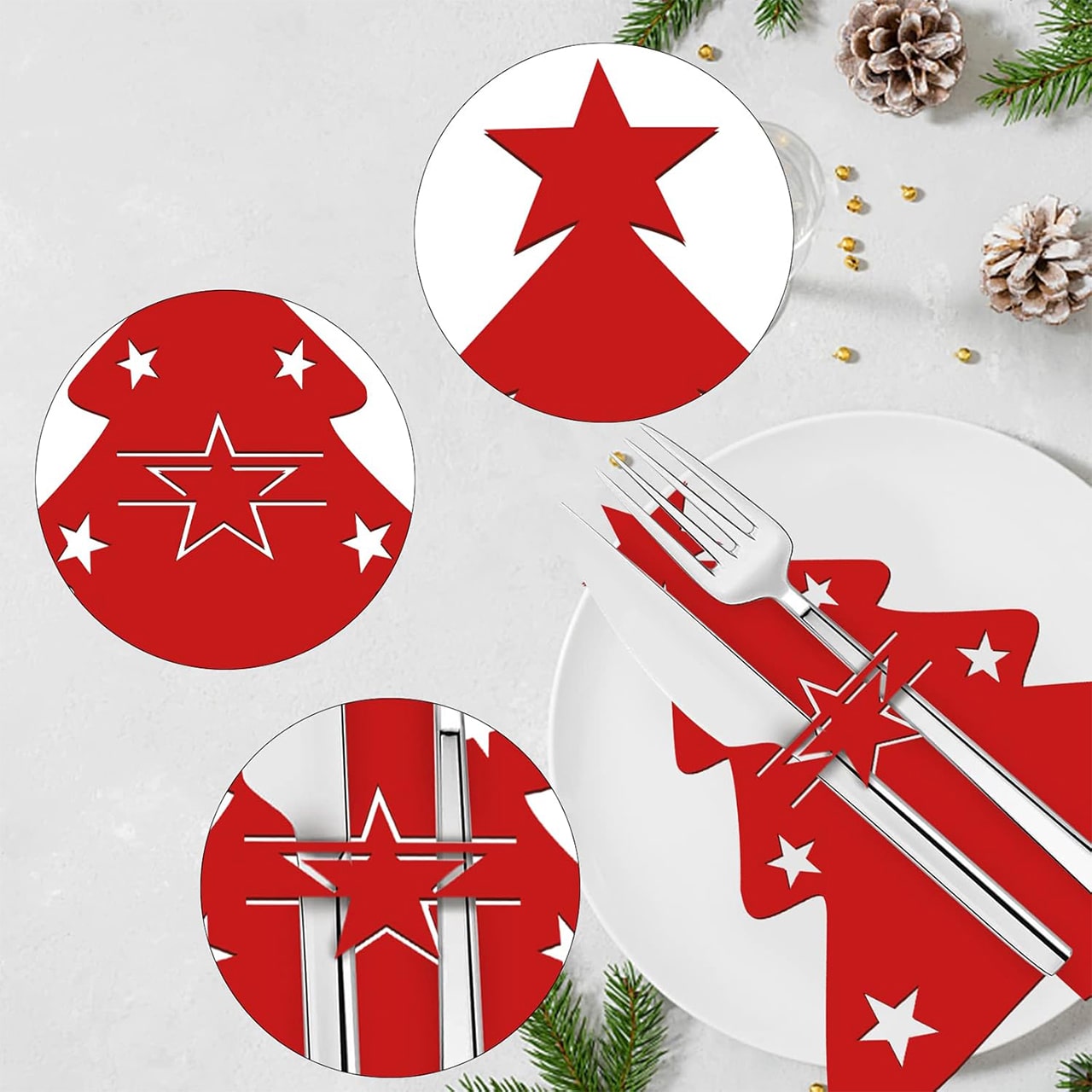 Festives, 12-dílná vánoční sada příborů - Image 1