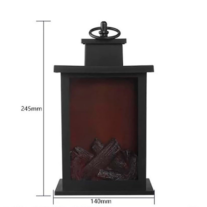 FireLantern, dekorativní lampa s vzhledem krbu a virtuálním ohněm - Image 2
