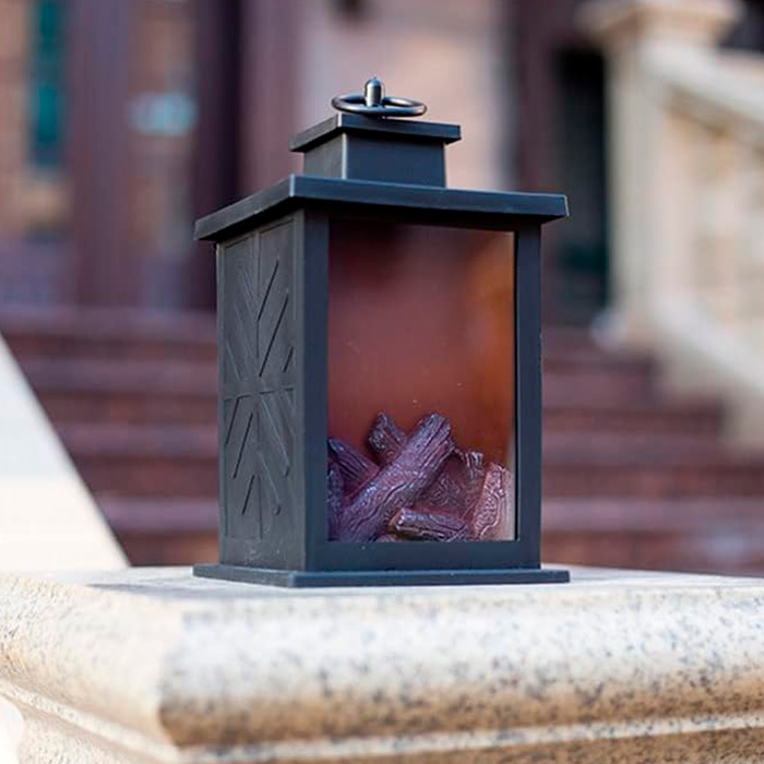 FireLantern, dekorativní lampa s vzhledem krbu a virtuálním ohněm - Image 7