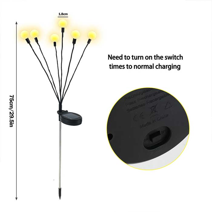 FireflyLights, solární zahradní svítidlo se 6 světly - Image 8